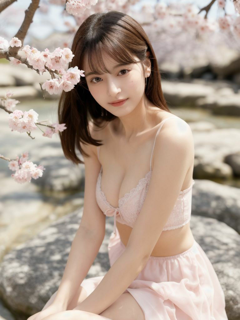 AIグラビア:SAKURA サンプル1ページ目