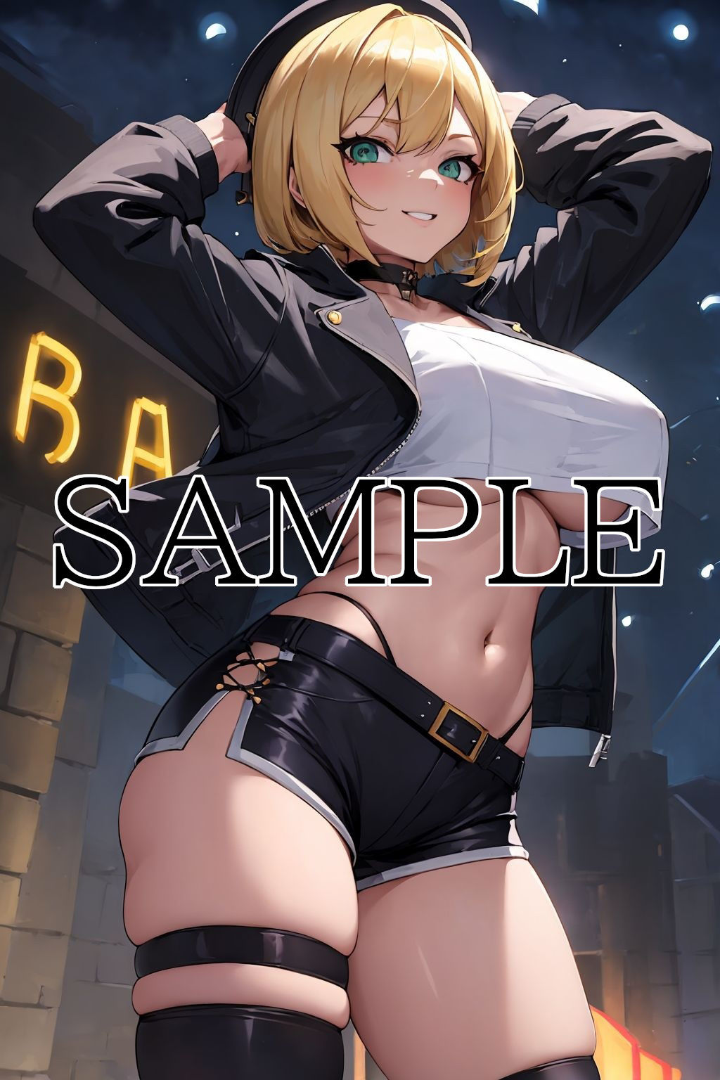 金髪少女をお持ち帰り サンプル2ページ目