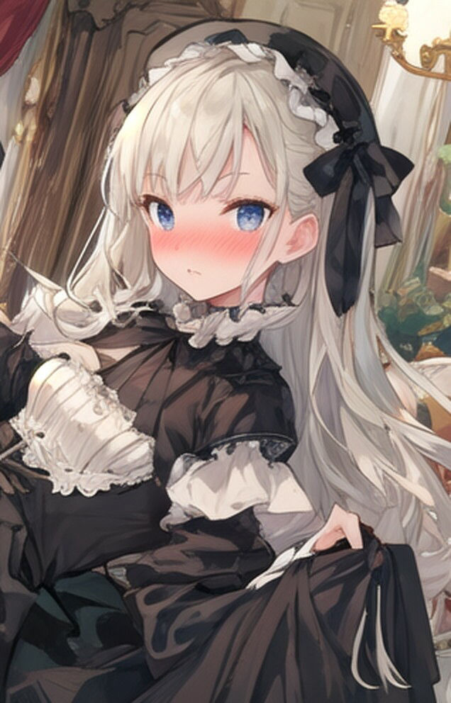 ゴスロリとパンツ サンプル9ページ目