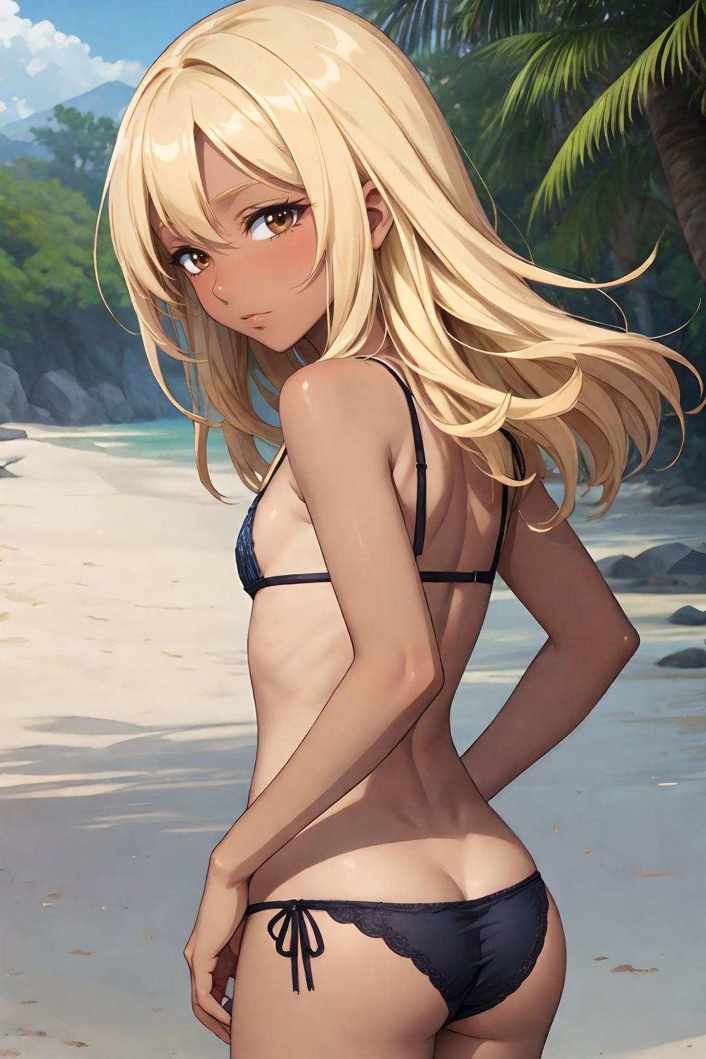 ギャルっ子海水浴 サンプル3ページ目