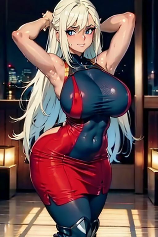爆乳AIどしこりてかてか1 サンプル6ページ目