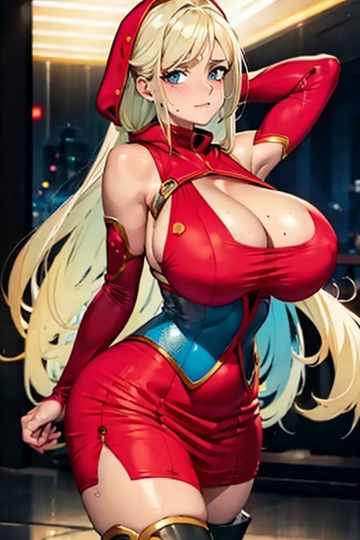 爆乳AIどしこりてかてか1 サンプル7ページ目