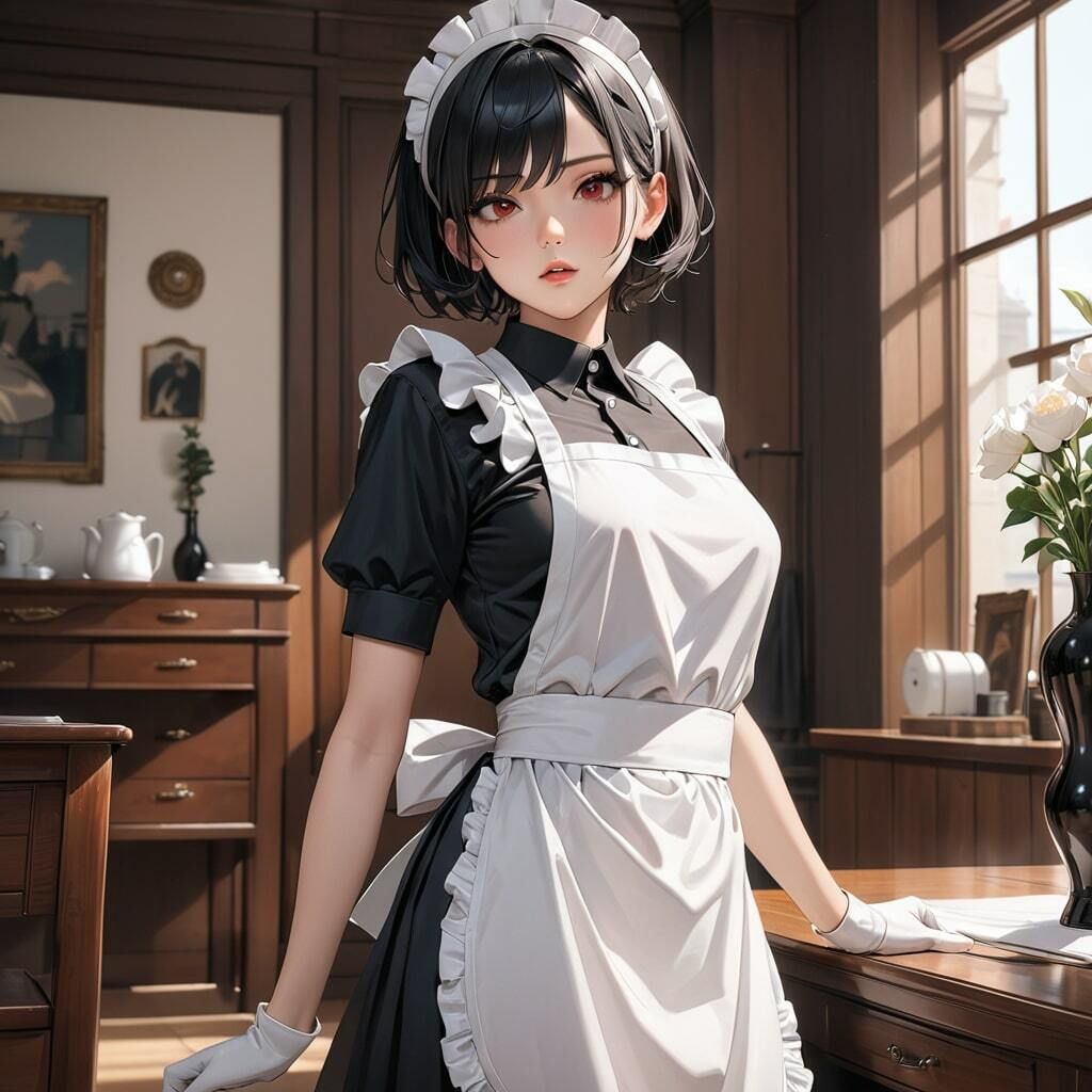 チ〇ポの掃除もおまかせ！たくさんご奉仕してくれる家政婦さん サンプル2ページ目