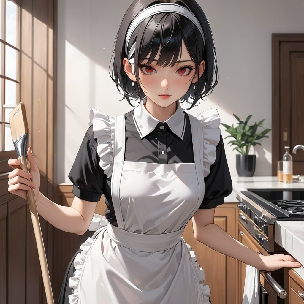 チ〇ポの掃除もおまかせ！たくさんご奉仕してくれる家政婦さん サンプル3ページ目