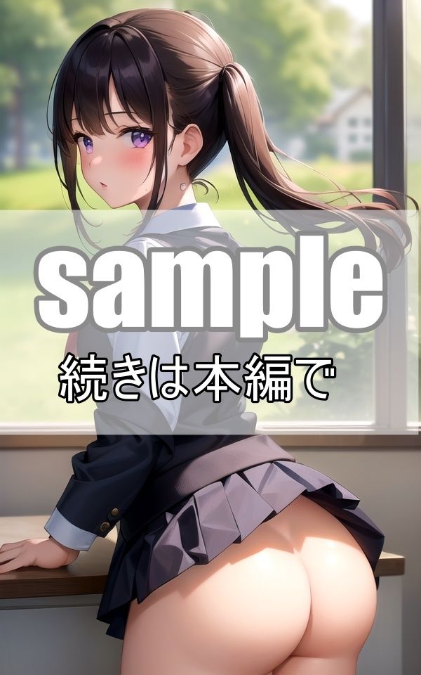 ノーパン強●登校が義務付けられたハーレム学園はお尻丸出しが日常茶飯事です！ サンプル4ページ目