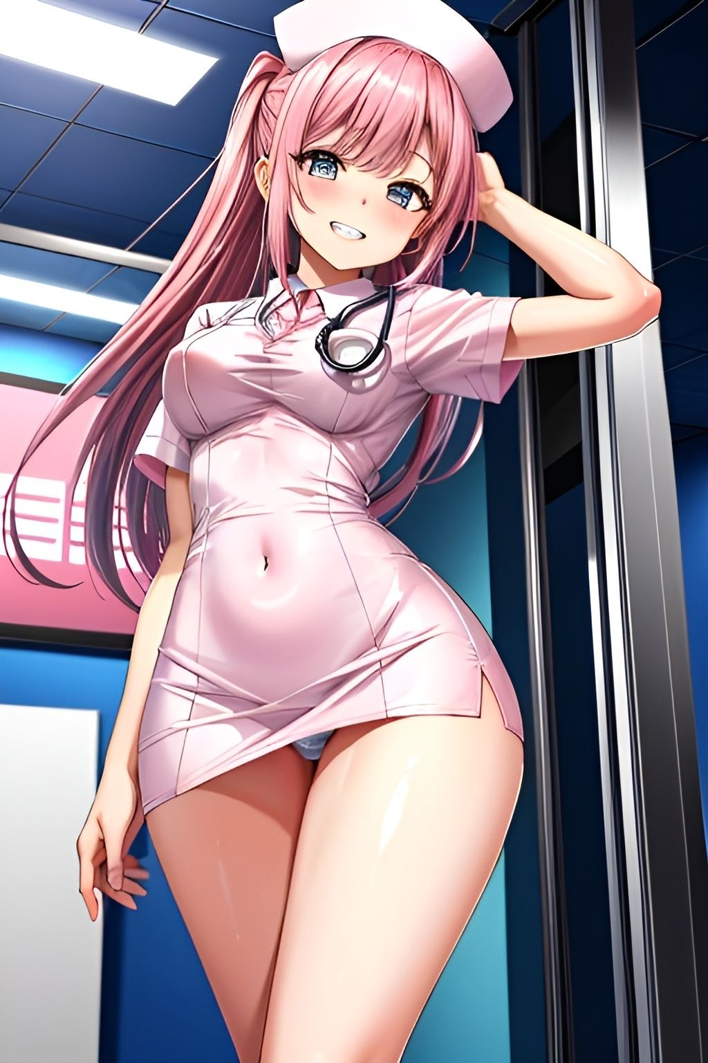 エッチなナ◯スにご用心！！ご所望とあらばア◯ルなんてお手の物 サンプル1ページ目