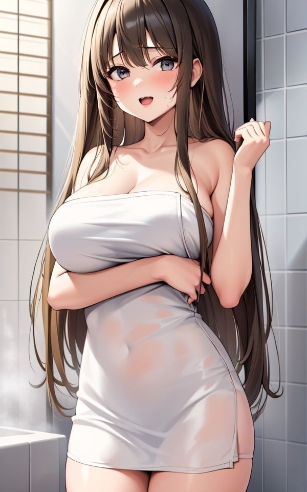 美女と妄想入浴 サンプル3ページ目