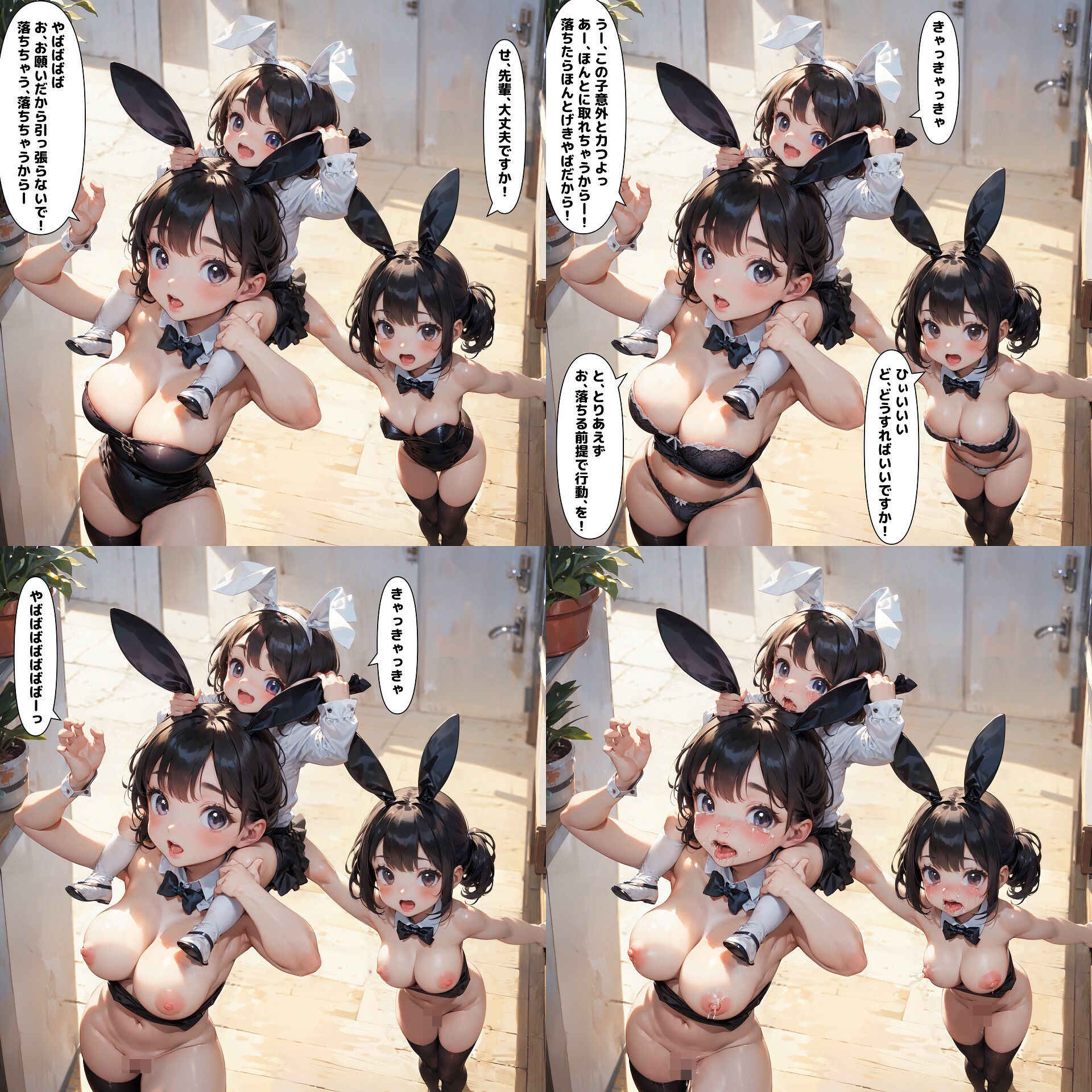 メイドさんが可愛いだけ下着裸絶頂差分 サンプル2ページ目