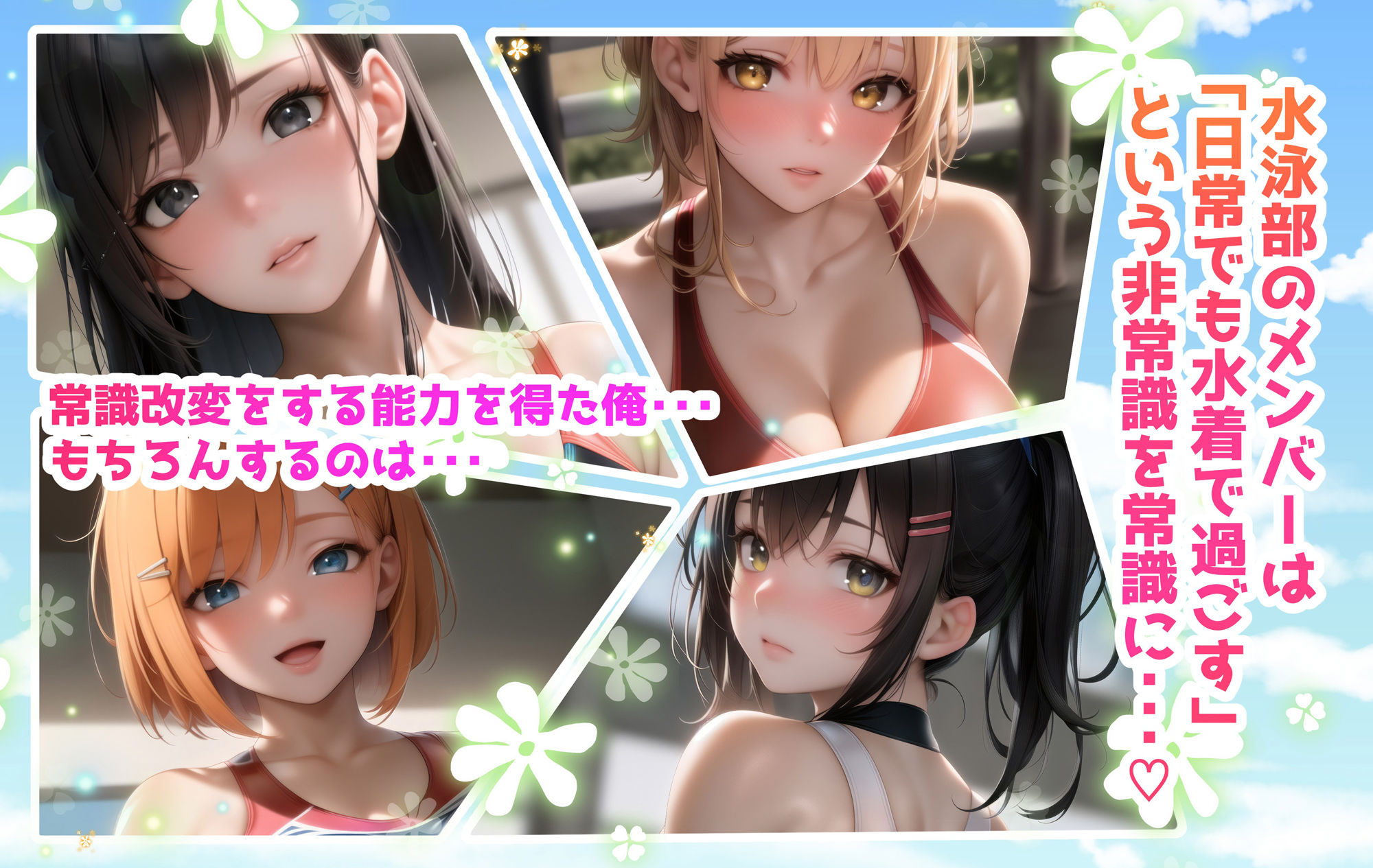 巨乳JK学園ハードコア 〜改変水泳部〜 【部活動編2】 サンプル1ページ目