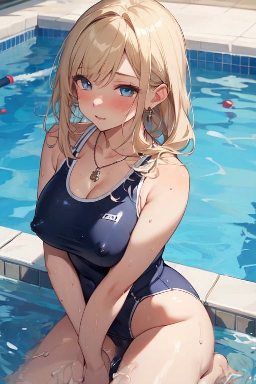 えちえちなスク水ギャルがぬれぬれだった件について サンプル3ページ目