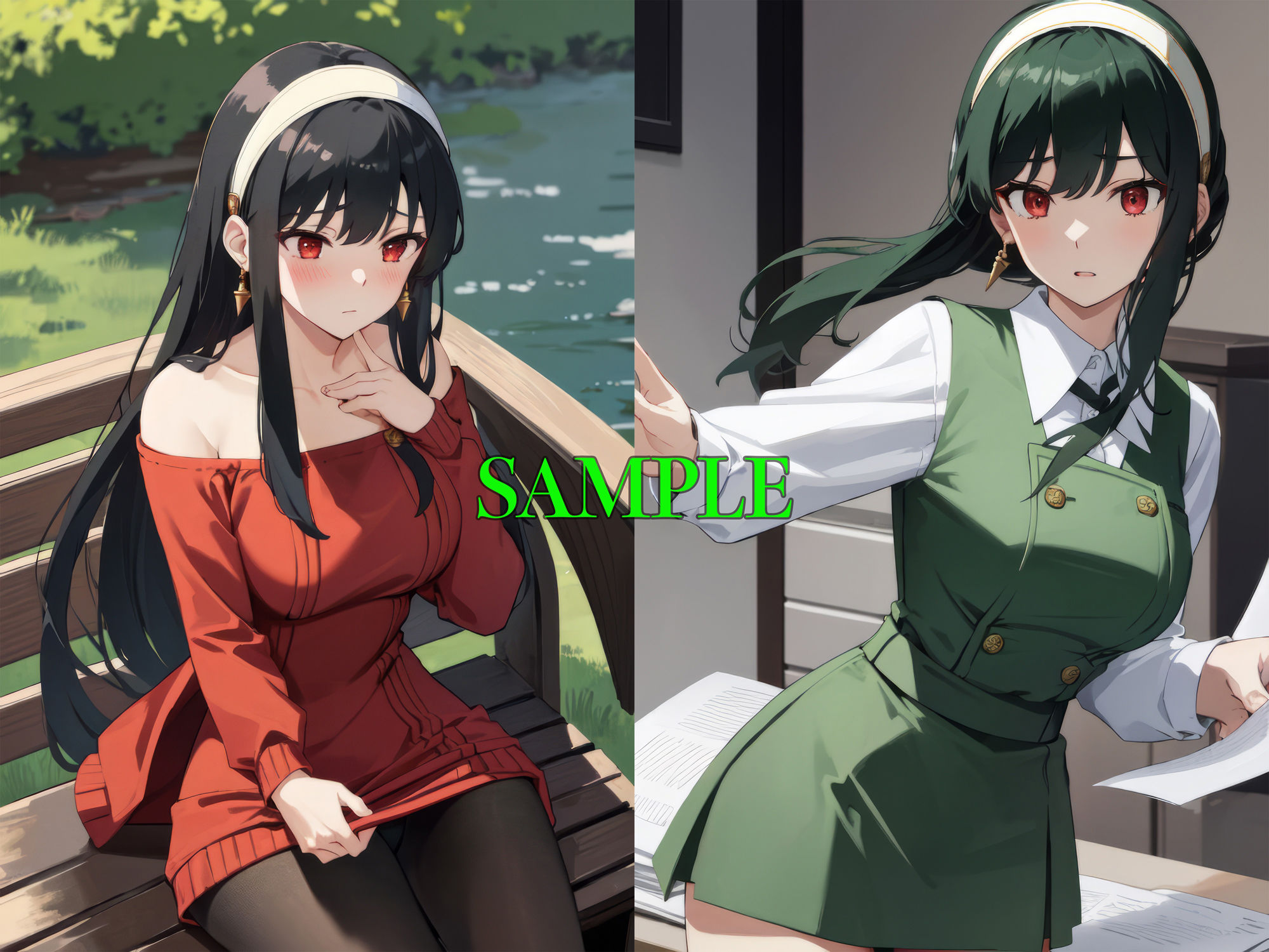ハニトラ×スパイ サンプル2ページ目