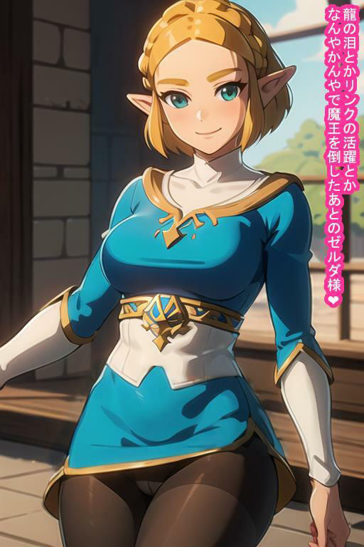 いいなりオナホゼ〇ダ姫 サンプル2ページ目