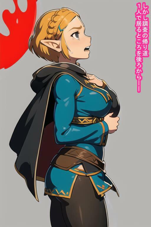 いいなりオナホゼ〇ダ姫 サンプル5ページ目