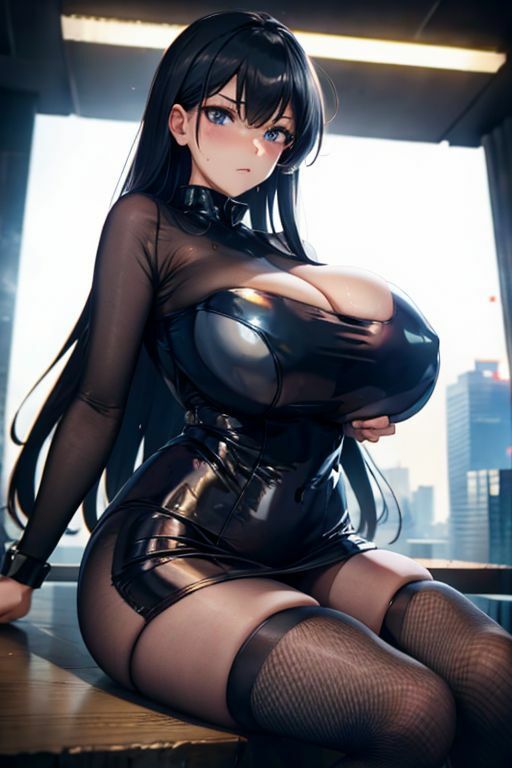 爆乳AIレザージャケット1 サンプル10ページ目