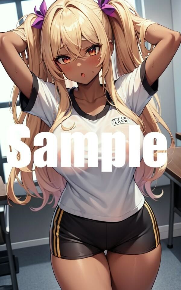 黒ギャルおっぱいジム サンプル5ページ目