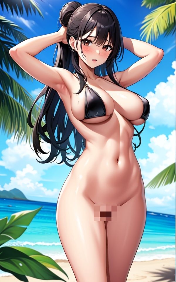 無人島で美女と2人きり サンプル3ページ目