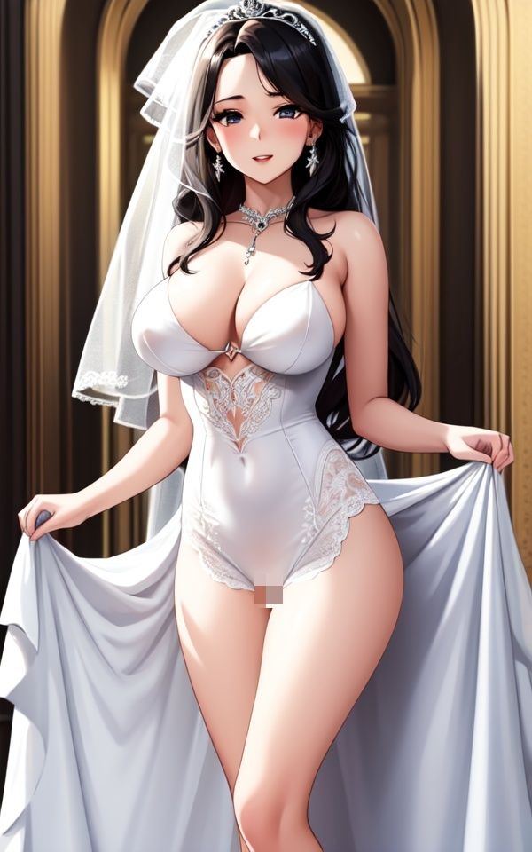 花嫁が淫乱女だった件 サンプル2ページ目