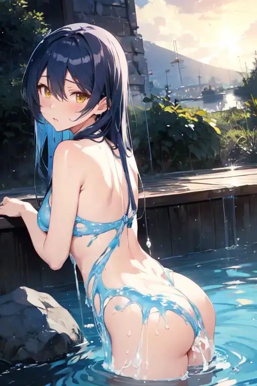 虹かけ誌 ラブライブ！ イラスト集12 園田海未 …本当に、見るの？ サンプル6ページ目
