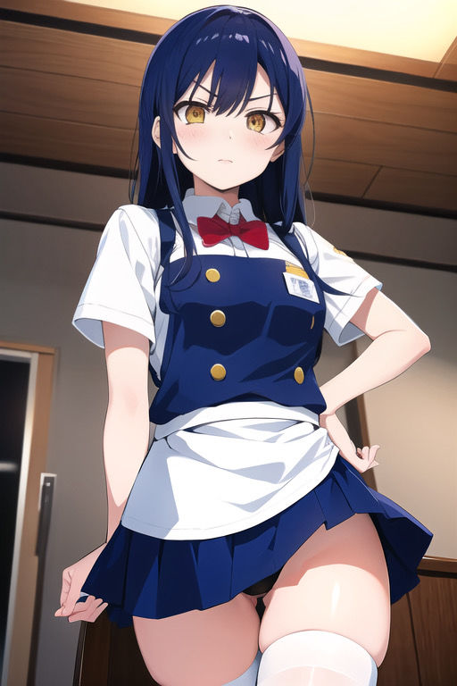 虹かけ誌 ラブライブ！ イラスト集12 園田海未 …本当に、見るの？ サンプル9ページ目