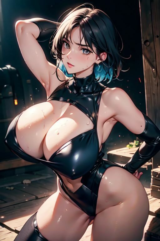 爆乳AIどしこりレオタード1 サンプル7ページ目