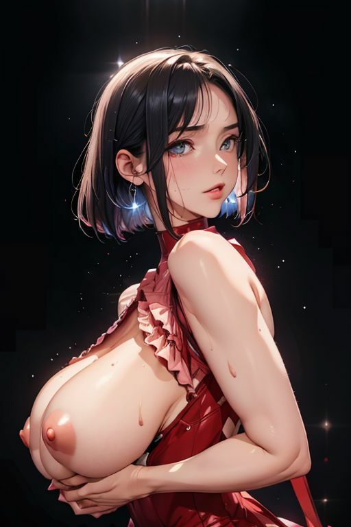 爆乳AIどしこりレッドスーツ1 サンプル1ページ目