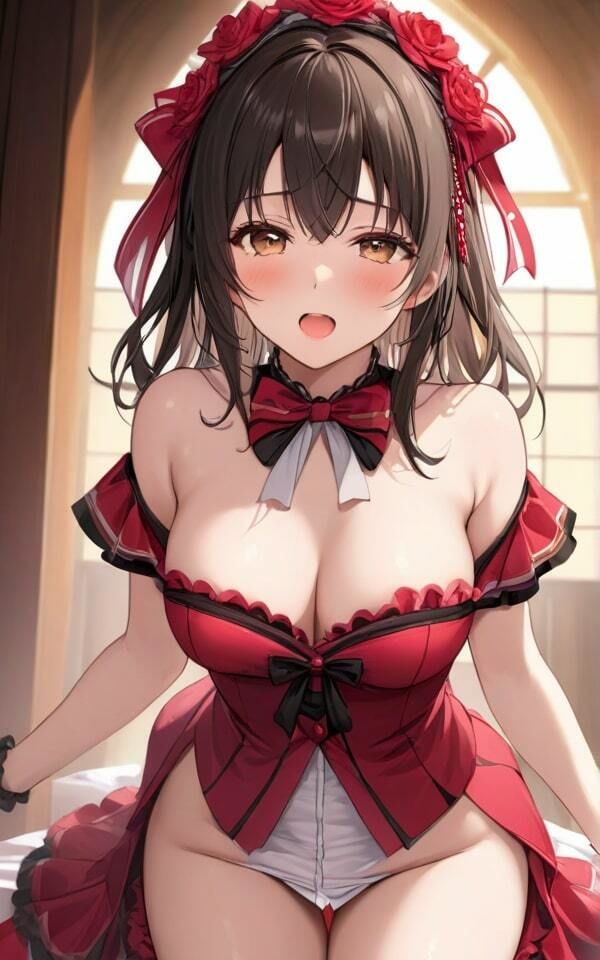 隠れ巨乳のアイドルが 脱いでしまった！ 君だけに私の全部見せるね！ サンプル6ページ目