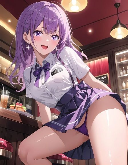 ぱんちらレストラン〜ウエイトレスのしゃがみパンチラ編〜 サンプル3ページ目