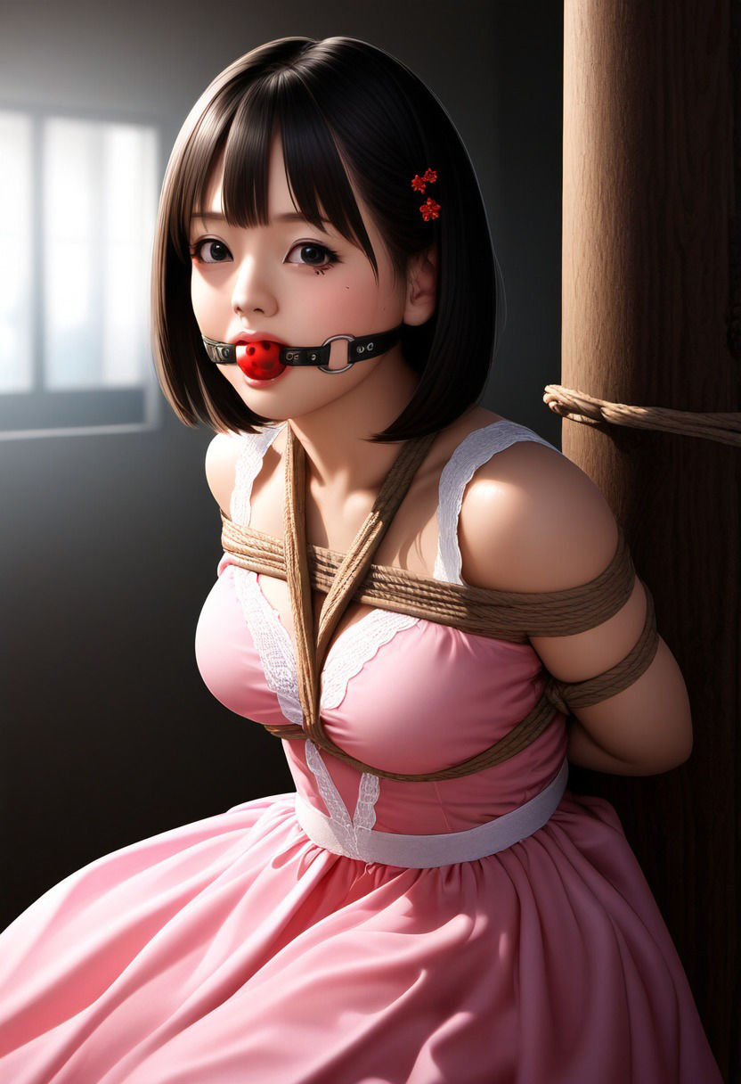 今日もまた縛られちゃいました〜フリルドレス編〜 サンプル2ページ目