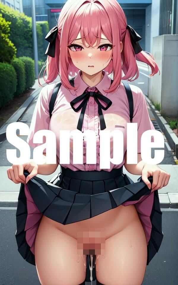 デート中我慢できない彼女 サンプル1ページ目