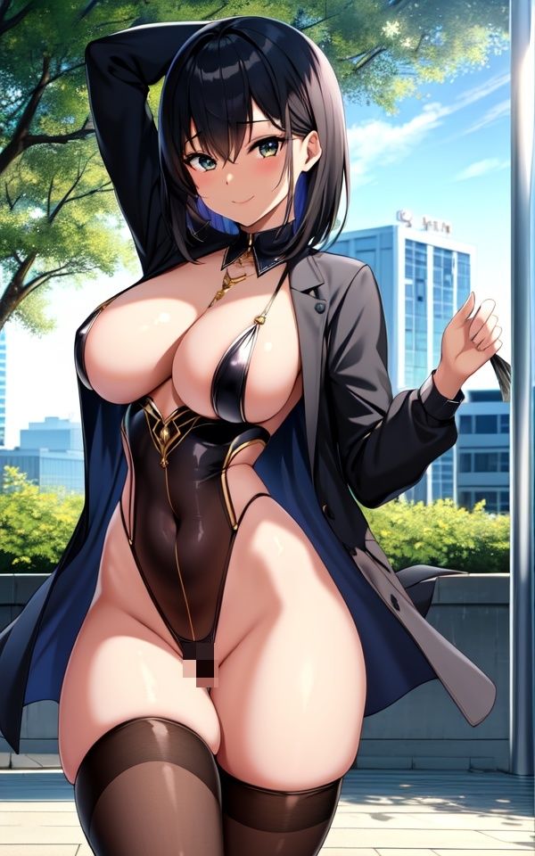 小悪魔美女の野外露出 サンプル1ページ目