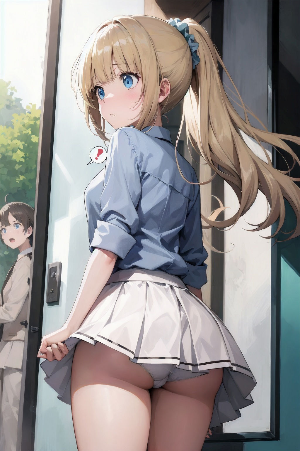 ようこそ実力至上主義◯教室へ 日常的無防備パンチライラスト集 堀北 ， 軽井沢 サンプル7ページ目