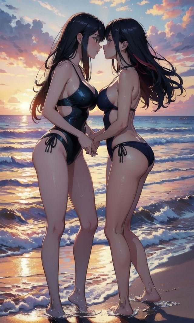 女友達 AIイラスト集 ちょっとエッチな関係 サンプル3ページ目