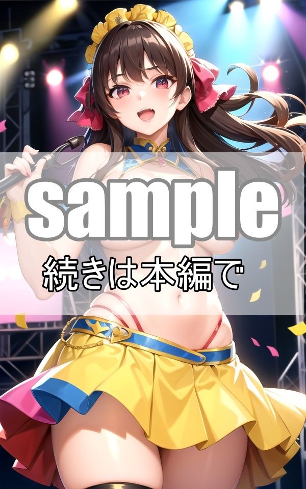 〜超乳アイドル総選挙〜ファンサも神対応の俺の推しが可愛すぎる サンプル9ページ目