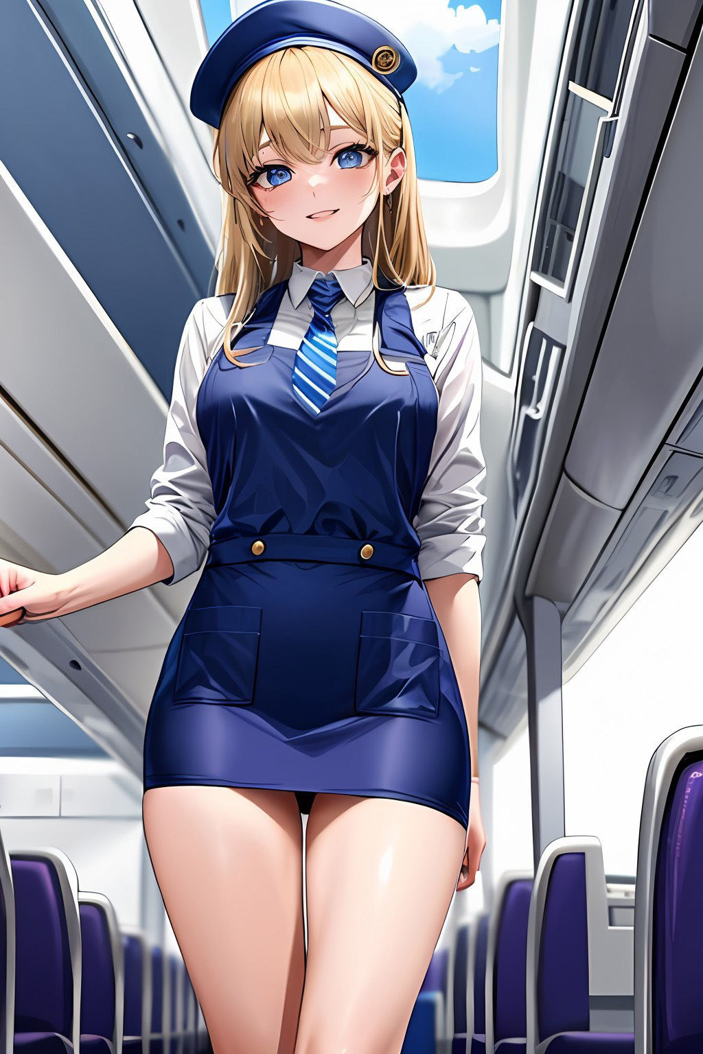 噂の世界一お高いお仕事！！裏ファーストクラス A◯A口腔サービスを受けて頂き飛行中はずっと私の穴にもお入り戴いております！！ そして、お客様のレバーでご自由に操作くださいませ！！ サンプル1ページ目