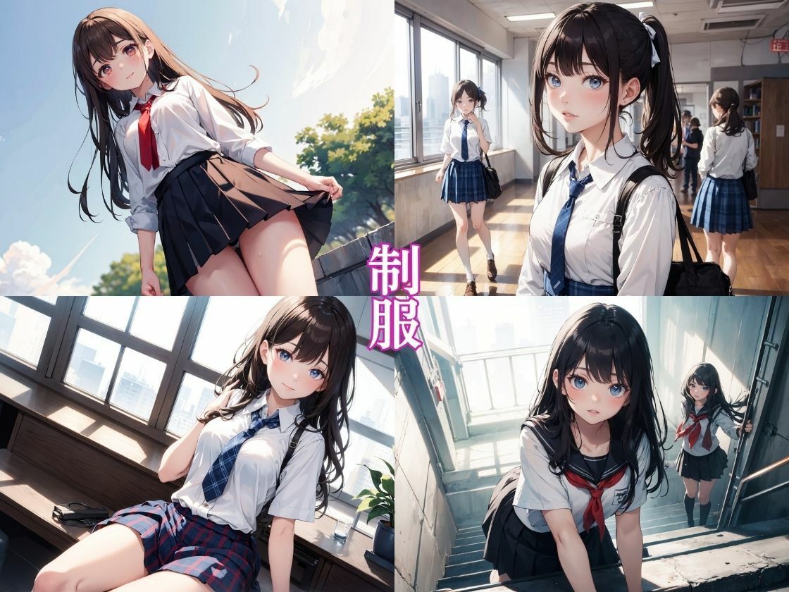 黒髪女子ぐっちょぐちょに辱め Assort 〜 色んな女子を味わって サンプル2ページ目