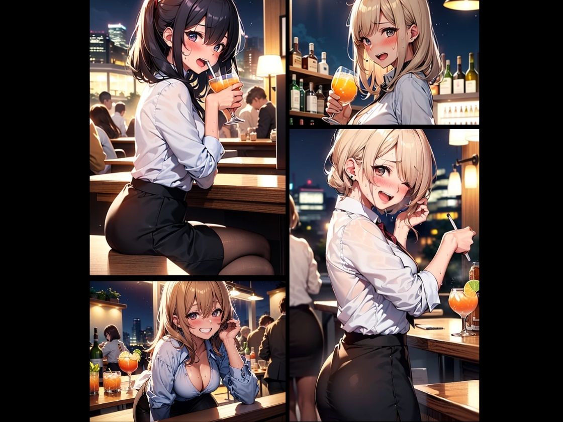 酩酊新人OLお持ち帰り 酔って動けない子に好き放題 サンプル1ページ目