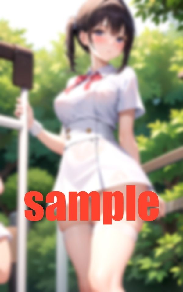 見せちゃうナース-ちょっと短すぎじゃない？- サンプル3ページ目