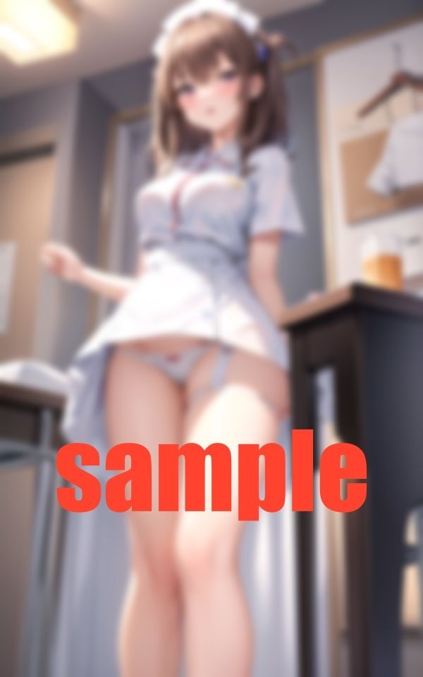 見せちゃうナース-ちょっと短すぎじゃない？- サンプル5ページ目