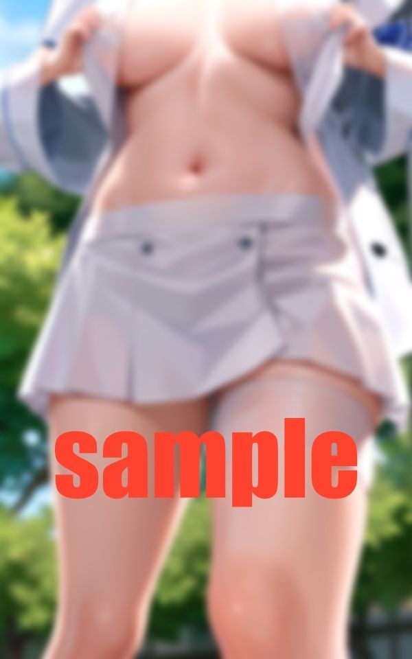 見せちゃうナース-ちょっと短すぎじゃない？- サンプル6ページ目