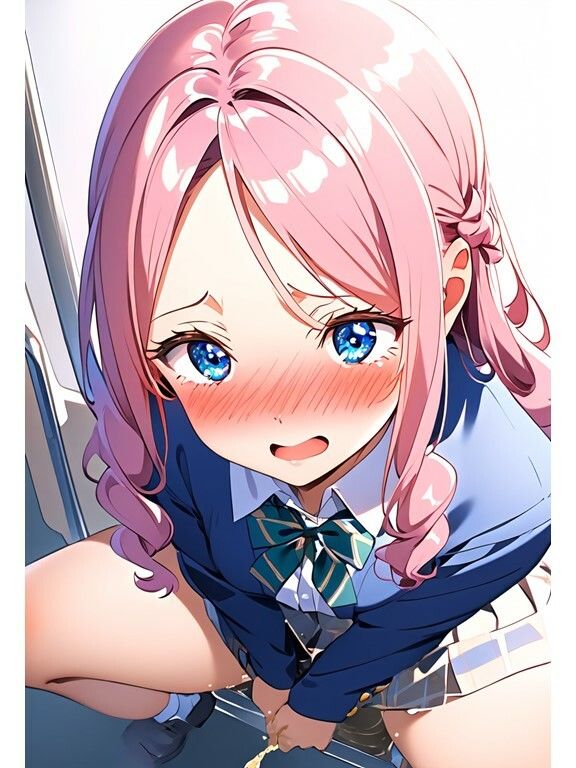 【おしっこ・おもらし】JKがパンツのまま放尿しちゃう！おもらし姿を隠し撮り サンプル3ページ目