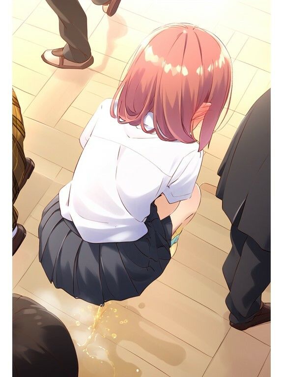 【おしっこ・おもらし】JKがパンツのまま放尿しちゃう！おもらし姿を隠し撮り サンプル7ページ目