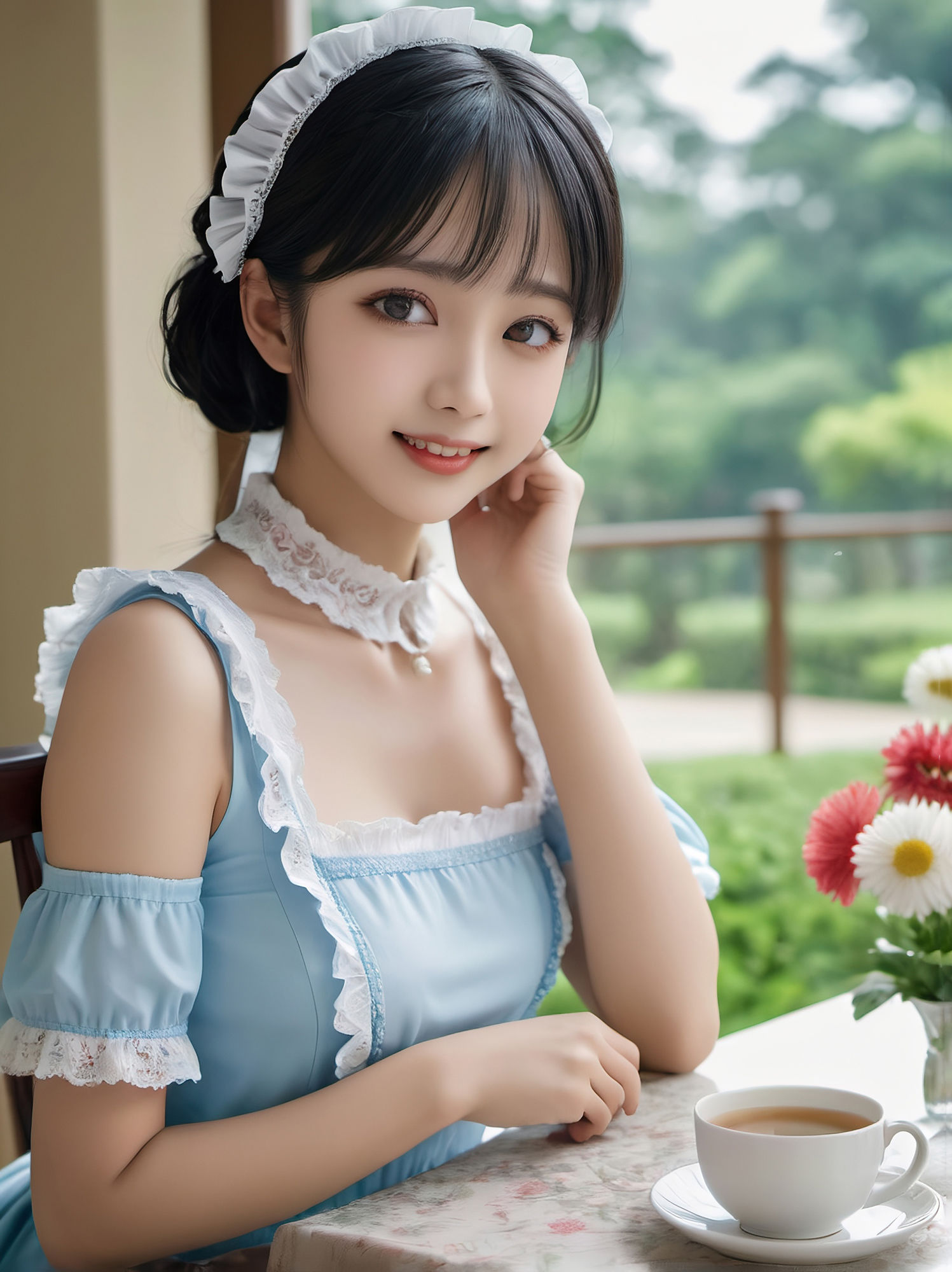 メイドさん1 サンプル3ページ目