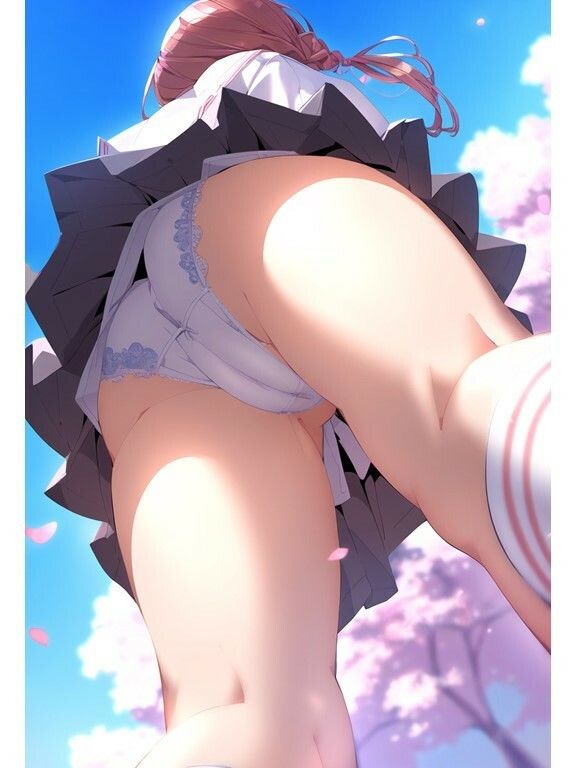 【下からパンチラ】JK学園生のパンツ大接近！真下に置いたスマホから新入生を撮影 サンプル3ページ目