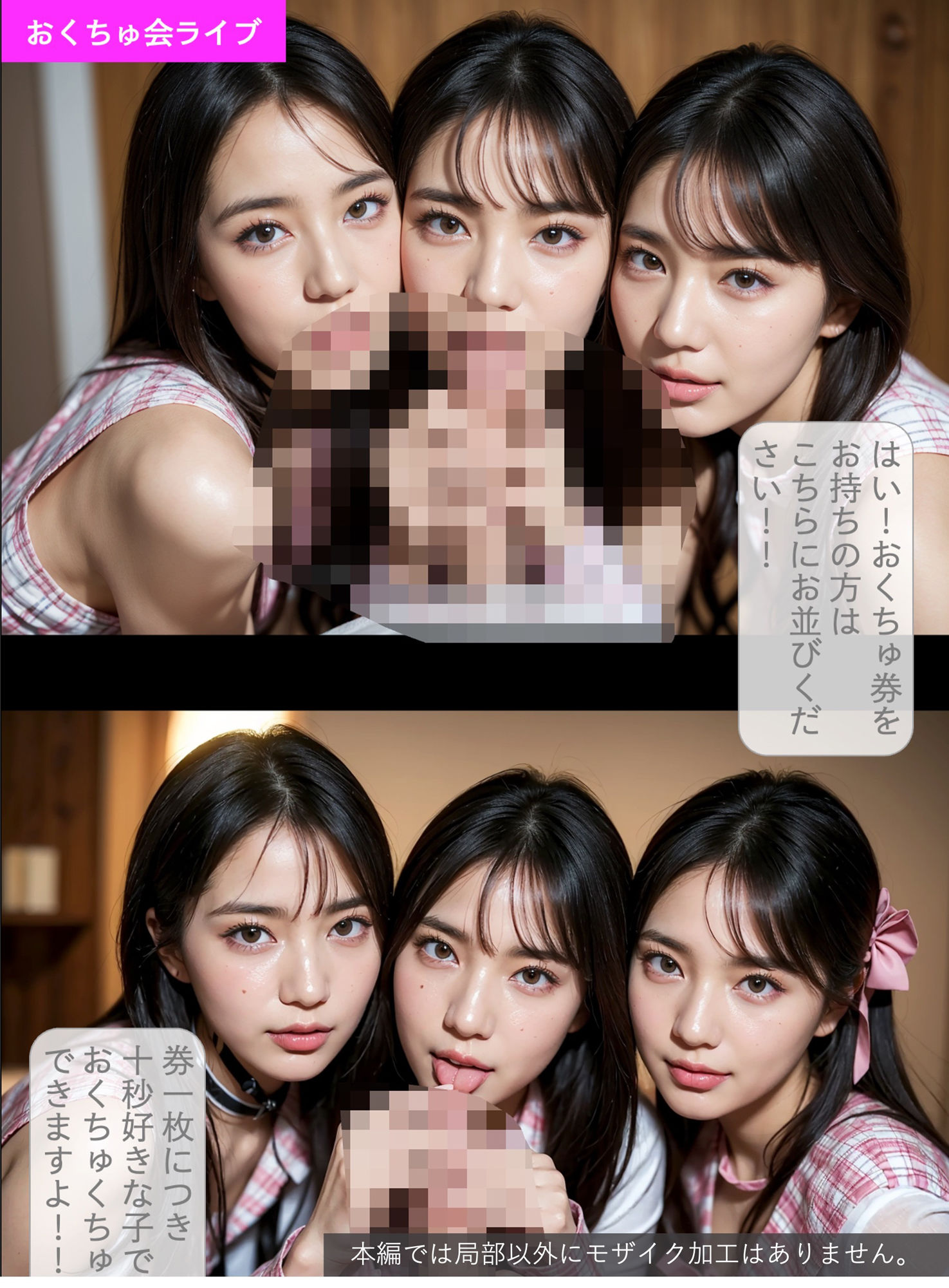 ［ストーリー＋大量画像］爆乳美少女！地下アイドルのイキすぎやりすぎ精子まみれファンサービス！ サンプル3ページ目