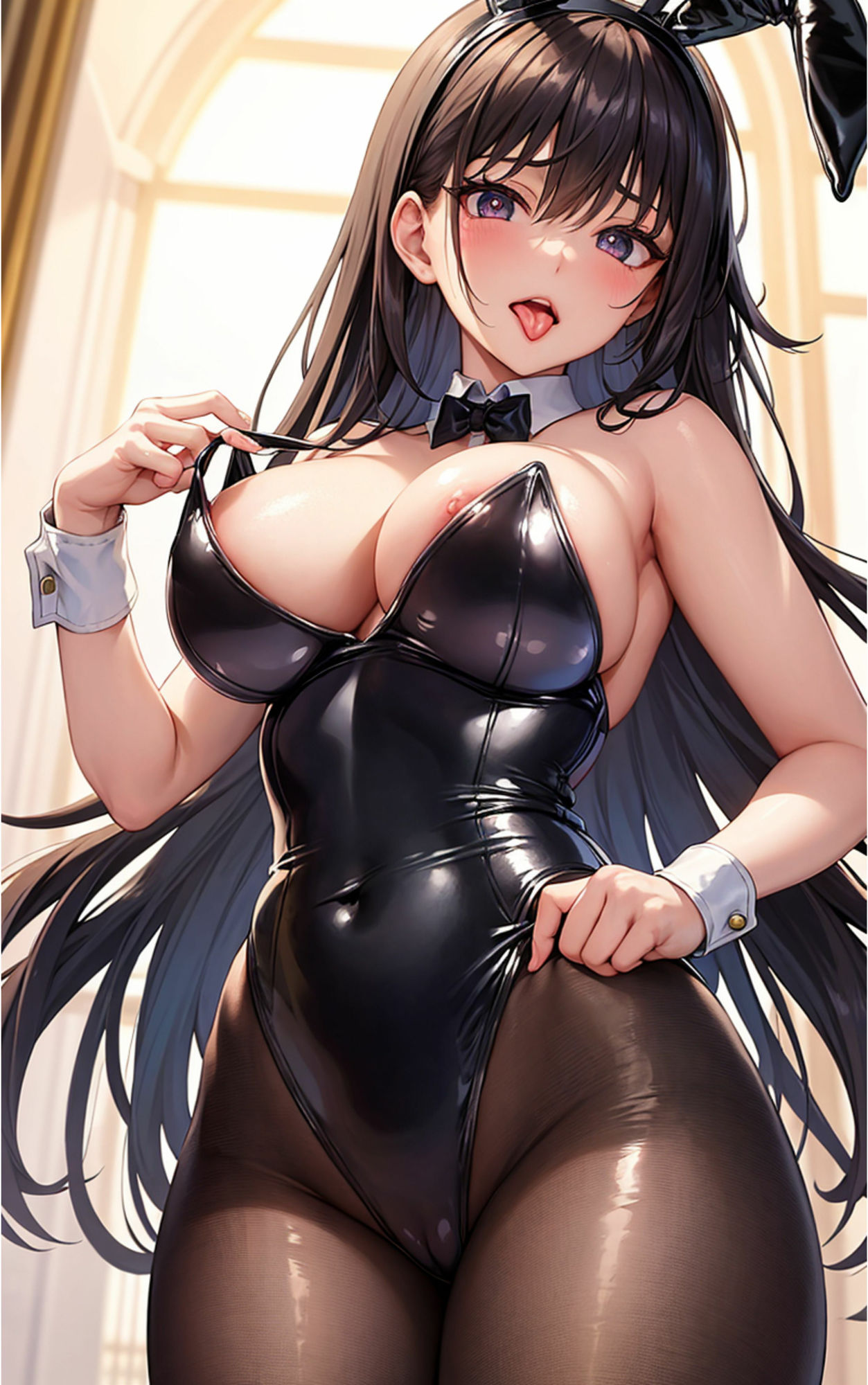 バニーガールのえっちな誘惑 サンプル1ページ目