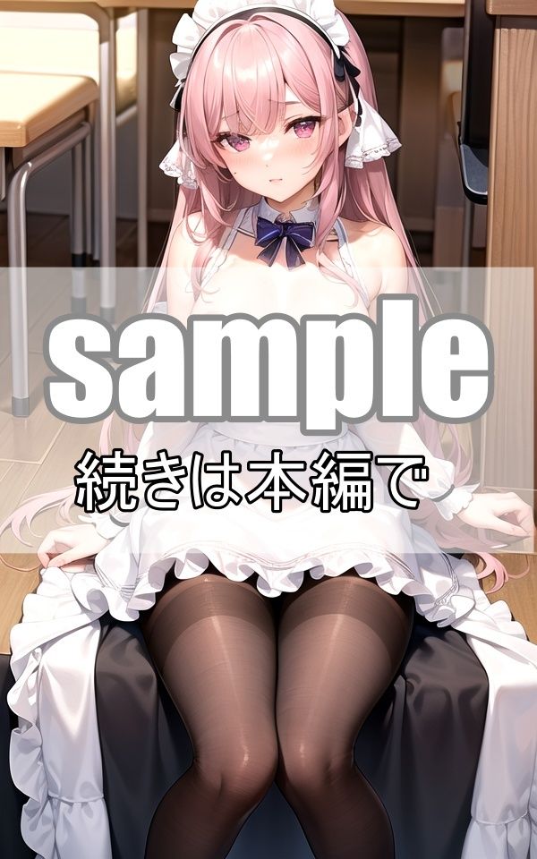 可愛すぎるメイドコスプレ美少女たちが集まるカフェに行ってみたら・・・ サンプル10ページ目