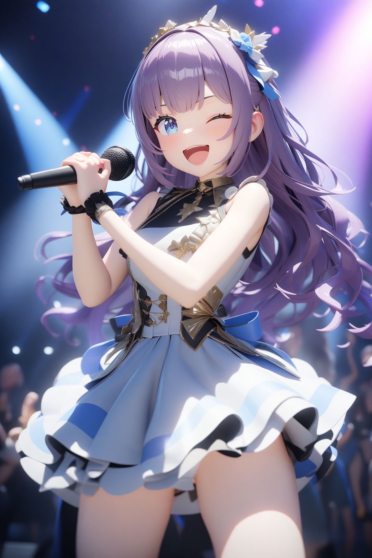 観客参加型アイドルライブ サンプル1ページ目