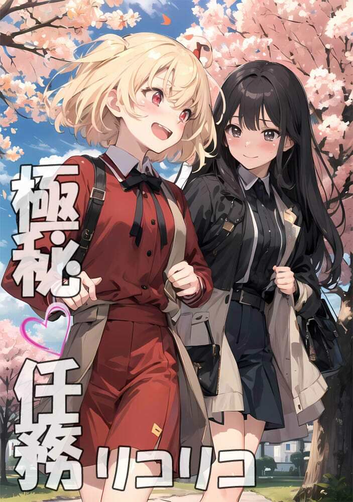 極秘任務リコリコ サンプル1ページ目