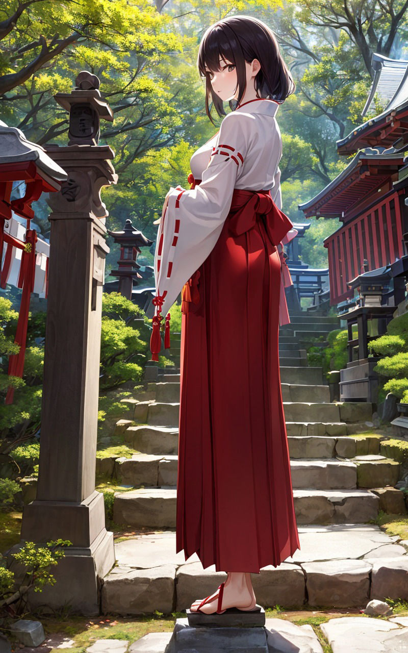 淫乱 掟破りの巫女たち ご祈祷しちゃいます！ サンプル1ページ目