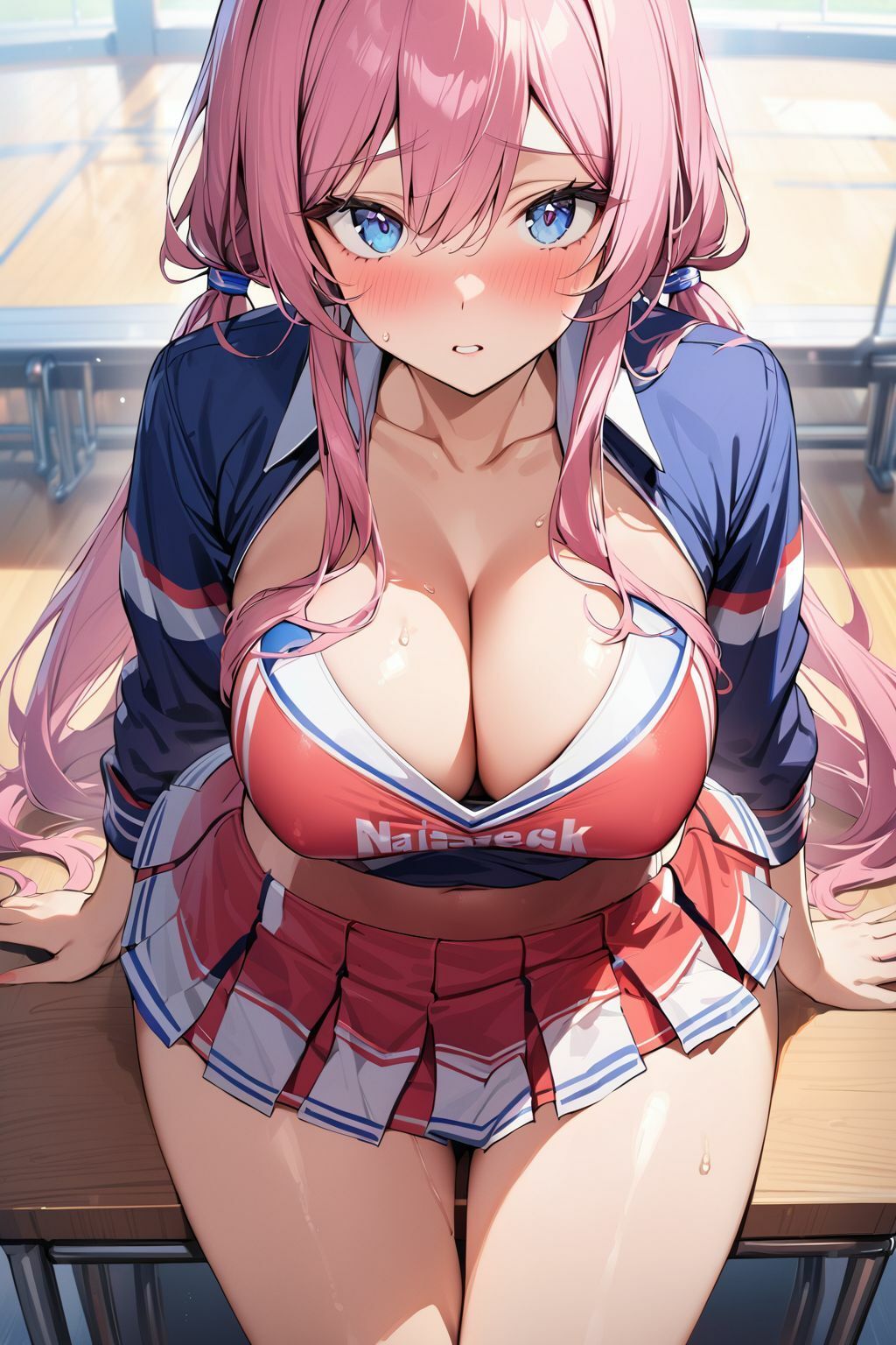 種付け学園チアガール サンプル2ページ目